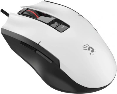Мышь A4Tech Bloody ES8 белый оптическая 6000dpi USB 7but (ES8 PANDA WHITE)
