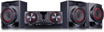 Минисистема LG XBoom CJ45 черный 720Вт FM USB BT