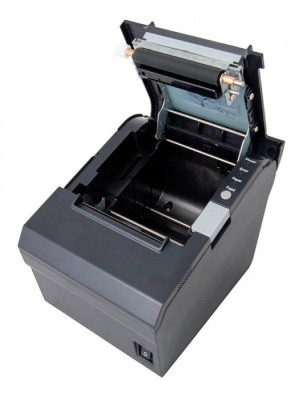 Термопринтер Mertech G80i (1016) 203dpi 250мм/с/USB/RS232/Eth для печ.чеков. черный