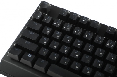 Клавиатура Razer BlackWidow V3 TKL механическая черный/черный USB Multimedia for gamer LED (RZ03-03490700-R3R1) кабель 1.8м