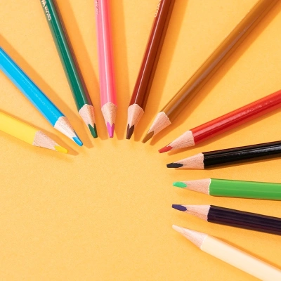 Карандаши цв. Deli EC138-24 Colorwow 3мм трехгран. 24цв. карт.кор. (24шт) 24 карандаша