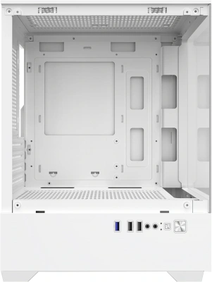 Корпус Bloody CC-125 белый без БП mATX 5x120mm 2xUSB2.0 1xUSB3.0 audio bott PSU