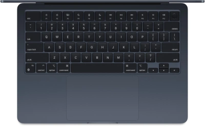 Ноутбук Apple MacBook Air A3113 M3 8 core 16Gb SSD256Gb/8 core GPU 13.6" Liquid Retina (2560x1664) macOS midnight WiFi BT Cam (MC8K4LL/A)
