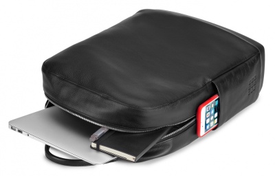 Рюкзак Moleskine Classic Leather ET74UBKBK черный натур.кожа