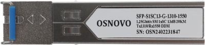 Модуль Osnovo SFP-S1SC13-G-1310-1550