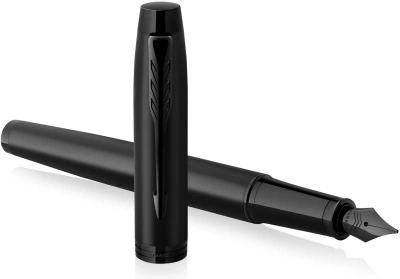 Ручка перьев. Parker IM Achromatic F317 (2127741) Matt Black F сталь нержавеющая подар.кор.