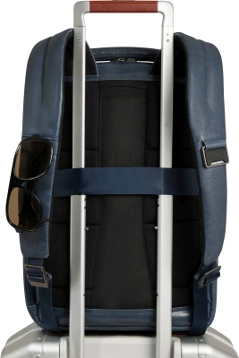 Рюкзак мужской Piquadro Solm CA7021S141/AV серо-голубой натур.кожа