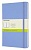 Блокнот Moleskine CLASSIC QP062B42 Large 130х210мм 240стр. нелинованный твердая обложка голубая гортензия