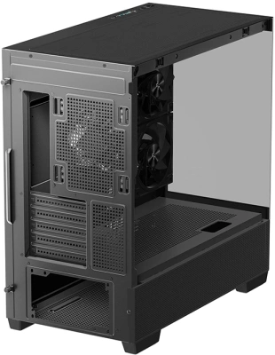 Корпус Deepcool CG380 3F черный без БП mATX 6x120mm 3x140mm 2xUSB3.0 audio bott PSU