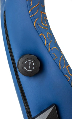 Кресло игровое Knight Craft Dragon синий экокожа с подголов. крестов. металл