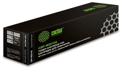 Картридж лазерный Cactus CSP-W2210A 207A черный (1350стр.) для HP M255/MFP M282/M283 с чипом