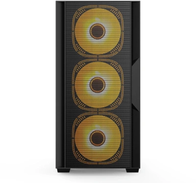 Корпус Accord ACC-ZCU1B черный без БП mATX 5x120mm 2xUSB3.0 1xUSB3.1 audio bott PSU