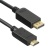 Кабель аудио-видео Buro v. 1.2 DisplayPort (m)/HDMI (m) 5м. позолоч.конт. черный (BHP DPP_HDMI-5) Кабель аудио-видео Buro v. 1.2 DisplayPort (m)/HDMI (m) 5м. позолоч.конт. черный (BHP DPP_HDMI-5)
