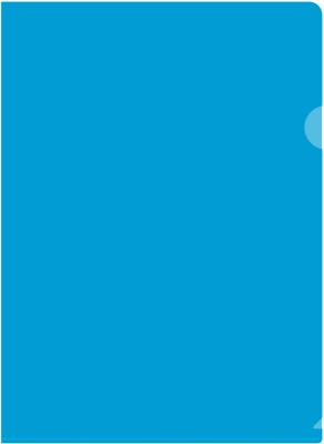 Папка-уголок Бюрократ Economy -E100A тисненый A4 пластик 0.10мм ассорти