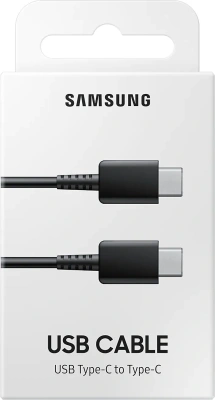Кабель Samsung EP-DA705 EP-DA705BBEGWW USB Type-C (m)-USB Type-C (m) 1м черный (упак.:1шт)