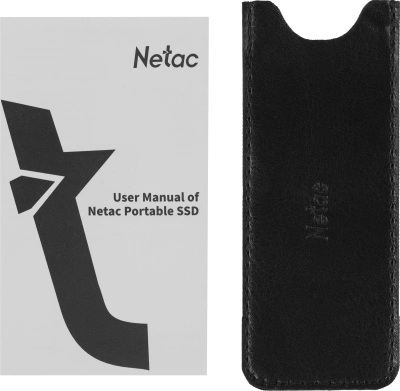 Накопитель SSD Netac USB-C 2TB NT01ZX10-002T-32BK ZX10 черный