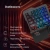 Игровой блок Оклик 701G IRON FIST черный USB for gamer LED (подставка для запястий) (1196590) кабель 1.8м Игровой блок Оклик 701G IRON FIST черный USB for gamer LED (подставка для запястий) (1196590) кабель 1.8м