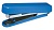 Степлер Kw-Trio 05101BLUE N10 (10листов) встроенный антистеплер синий 50скоб металл/пластик закрытый