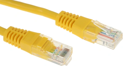 Патч-корд Premier ANP511_0.5M_Y UTP 4 пары cat.5E CCA molded 0.5м желтый outdoor RJ-45 (m)-RJ-45 (m)