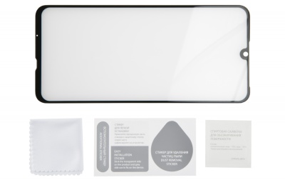 Защитное стекло для экрана Redline черный для Huawei Honor 10 Lite 3D 1шт. (УТ000017125)