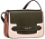 Сумка женская The Bridge Lucrezia Wow 0419200P/YV бежевая/зеленая натур.кожа/замша