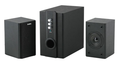 Колонки Sven SPS-820 2.1 черный 38Вт