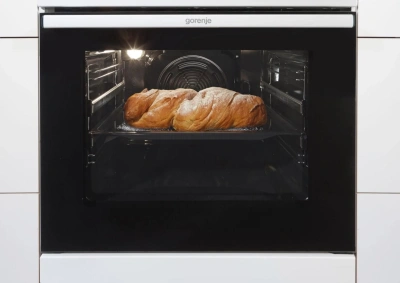 Плита Электрическая Gorenje GEC5C42WG белый стеклокерамика (без крышки)