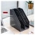 Лоток вертикальный Deli 78999Black 2отд. складной A4 168х255х243мм черный пластик Лоток вертикальный Deli 78999Black 2отд. складной A4 168х255х243мм черный пластик