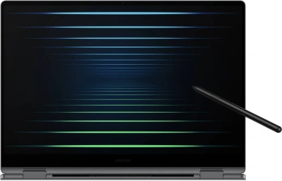 Ноутбук Samsung Galaxy Book 5 Pro 360 NP960 Core Ultra 7 258V 32Gb SSD1Tb Intel Arc 140V 16" AMOLED Touch 2.8K (2880x1800) Windows 11 Home English grey WiFi BT Cam (NP960QHA-KG4IN)