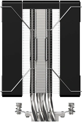 Устройство охлаждения(кулер) ID-Cooling SE-214-XT V2 Plus нет подсветки Soc-AM5/AM4/1200/1700/1851 серебристый/черный 4-pin 27.2dB Al+Cu 220W 680gr Ret