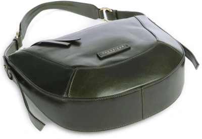 Сумка женская The Bridge Fedora 04320401/I2 темно-зеленая натур.кожа