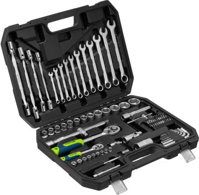 Набор инструментов Сибртех 13396 89 предметов (жесткий кейс)