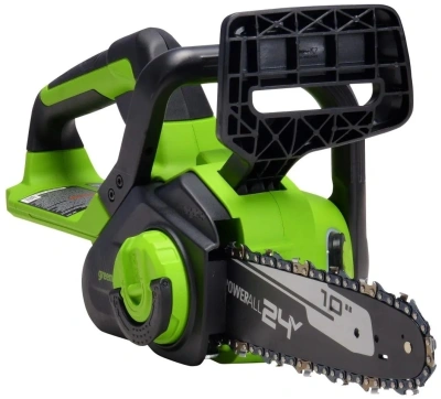 Цепная пила Greenworks G24CS25 аккум. 600Вт 0.8л.с. дл.шины:10" (25cm) 1аккум. 8Ач ЗУ (2007707UH)
