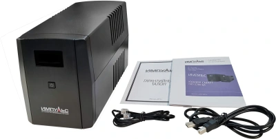 Источник бесперебойного питания Импульс Юниор Смарт 2200 1320Вт 2200ВА черный