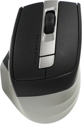 Мышь A4Tech Fstyler FB35C серый/черный оптическая 2000dpi беспров. BT/Radio USB 6but (FB35C SMOKY GREY)