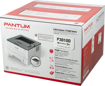 Принтер лазерный Pantum P3010D A4 Duplex