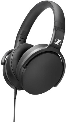 Гарнитура накладные Sennheiser HD 400S 1.4м черный проводные в ушной раковине (508598)