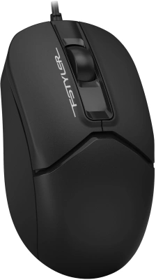 Мышь A4Tech Fstyler FM12S черный оптическая 1200dpi silent USB 3but (FM12S BLACK)
