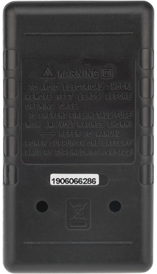 Мультиметр PROconnect M832 DT832 цифровой черный (13-3012)