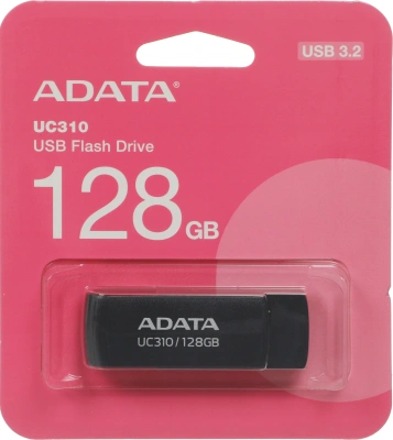 Флеш Диск A-Data 128GB UC310 UC310-128G-RBK USB3.2 черный