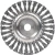 Щетка дисковая Patriot 813010013 d=180мм d(посад.)=22.23мм (угловые шлифмашины) (упак.:1шт)