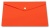 Конверт на кнопке Бюрократ -PK804A5NOR A5 непрозрачный пластик 0.18мм оранжевый