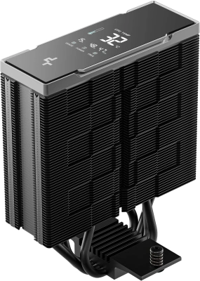 Устройство охлаждения(кулер) Deepcool AK400 G2 Digital NYX Soc-AM5/AM4/1200/1700/1851 черный 4-pin 31.45dB Al+Cu LCD 220W 958gr Ret (R-AK400G2-BKNNMN-GJD-1)