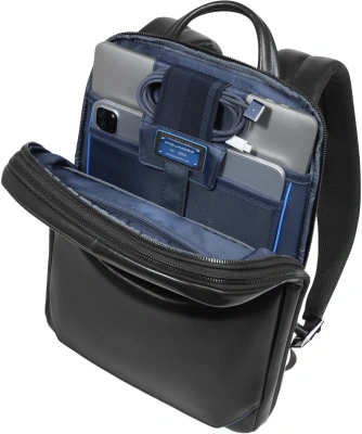 Рюкзак Piquadro Blue Square CA6311B2/N черный натур.кожа