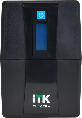 Источник бесперебойного питания ITK Electra EET-0600VA-1-001-S 360Вт 600ВА черный