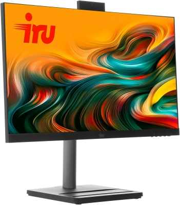 Моноблок IRU Tactio 24ID 24.5" Full HD i5 12400 (2.5) 16Gb SSD512Gb UHDG 730 Windows 11 Pro 64 GbitEth WiFi BT 120W Cam черный 1920x1080 (RUS)