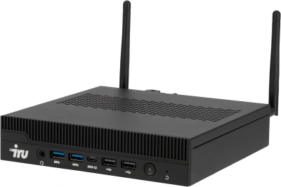 Неттоп IRU Tactio 310H6ITF i5 12400 (2.5) 16Gb SSD512Gb UHDG 730 Windows 11 Pro GbitEth WiFi BT 120W черный (RUS) (2181207)