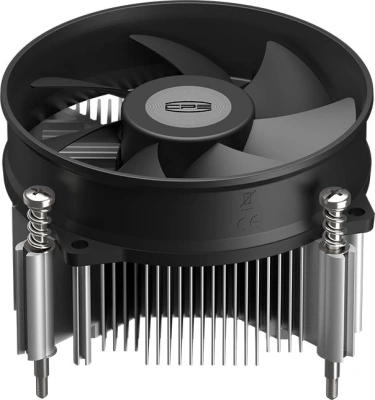 Устройство охлаждения(кулер) PcCooler R95-I Soc-1200/1700/1851 серебристый/черный 4-pin 31.2dB Al+Cu 95W 400gr Ret (R95-XXNIXX-GL)