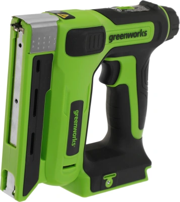 Степлер ручной Greenworks G24CS10 скобы 4/55/90/18GA