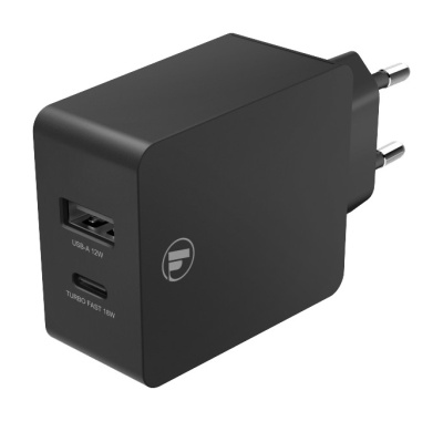 Сетевое зар./устр. Hama H-210520 PD+QC универсальное черный (00210520)